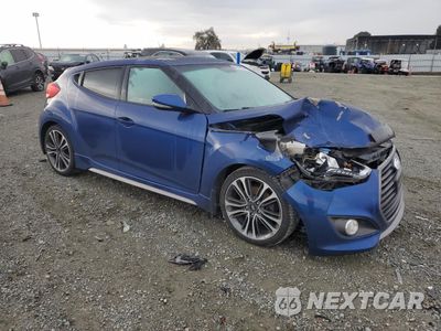 Czwarte zdjęcie samochodu z boku: 2016 HYUNDAI VELOSTER TURBO VIN:KMHTC6AE9GU267945 - miniatura