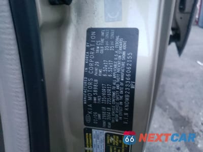 Zdjęcie 14 z 14 samochodu: 2006 KIA SEDONA EX VIN:KNDMB233366062155 - miniatura