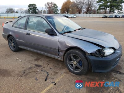 Czwarte zdjęcie samochodu z boku: 1995 HONDA CIVIC EX VIN:1HGEJ1122SL020584 - miniatura