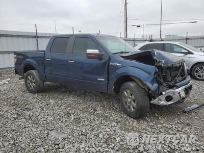 Czwarte zdjęcie samochodu z boku: 2014 FORD F150 SUPERCREW VIN:1FTFW1ET3EFD09578 - miniatura