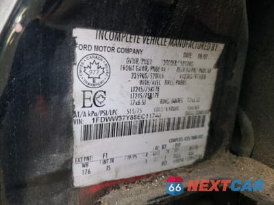 Zdjęcie 10 z 10 samochodu: 2008 FORD F350 SUPER DUTY VIN:1FDWW37Y88EC11740 - miniatura