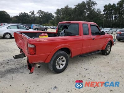 Trzecie zdjęcie samochodu z tyłu: 2004 FORD RANGER SUPER CAB VIN:1FTYR14U74PA99957 - miniatura