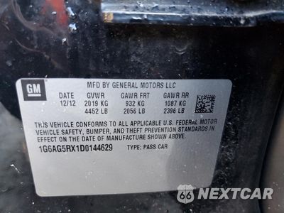Zdjęcie 12 z 12 samochodu: 2013 CADILLAC ATS VIN:1G6AG5RX1D0144629 - miniatura