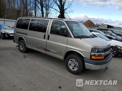Czwarte zdjęcie samochodu z boku: 2003 CHEVROLET EXPRESS G2500 VIN:1GAGG25U031162686 - miniatura