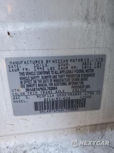 Zdjęcie 13 z 13 samochodu: 2013 NISSAN SENTRA S VIN:3N1AB7AP6DL793884 - miniatura