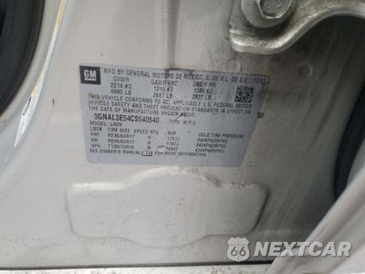 Zdjęcie 12 z 12 samochodu: 2012 CHEVROLET CAPTIVA SPORT VIN:3GNAL3E54CS540540 - miniatura