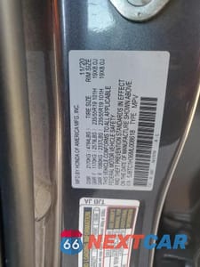 Zdjęcie 12 z 12 samochodu: 2021 ACURA RDX VIN:5J8TC1H36ML008618 - miniatura
