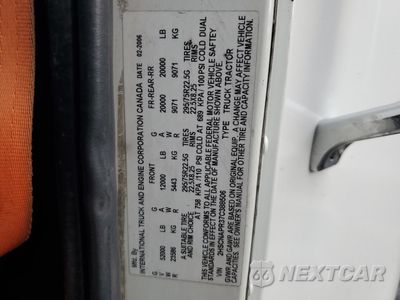 Zdjęcie 10 z 10 samochodu: 2007 INTERNATIONAL 9400 9400I VIN:2HSCNAPR37C388506 - miniatura