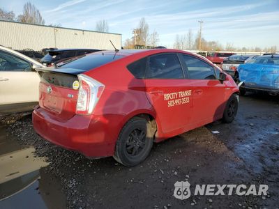 Trzecie zdjęcie samochodu z tyłu: 2014 TOYOTA PRIUS VIN:JTDKN3DU3E0376465 - miniatura