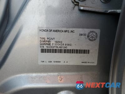 Zdjęcie 13 z 13 samochodu: 2020 ACURA ILX PREMIUM VIN:19UDE2F78LA801245 - miniatura