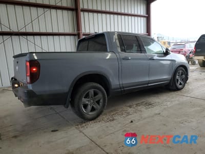 Trzecie zdjęcie samochodu z tyłu: 2022 HONDA RIDGELINE RTL VIN:5FPYK3F73NB503279 - miniatura