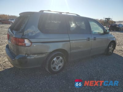 Trzecie zdjęcie samochodu z tyłu: 2000 HONDA ODYSSEY EX VIN:2HKRL1862YH589516 - miniatura
