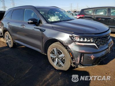 Czwarte zdjęcie samochodu z boku: 2022 KIA SORENTO S VIN:5XYRL4LC8NG132677 - miniatura