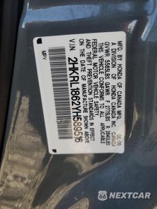 Zdjęcie 15 z 15 samochodu: 2000 HONDA ODYSSEY EX VIN:2HKRL1862YH589516 - miniatura