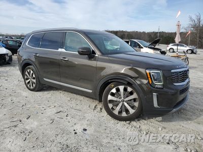Czwarte zdjęcie samochodu z boku: 2020 KIA TELLURIDE S VIN:5XYP64HC6LG029245 - miniatura