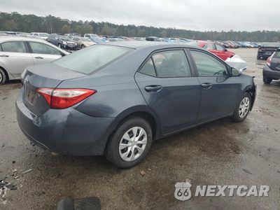Trzecie zdjęcie samochodu z tyłu: 2016 TOYOTA COROLLA L VIN:5YFBURHE0GP550249 - miniatura