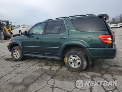 Drugie zdjęcie samochodu z przodu: 2002 TOYOTA SEQUOIA LIMITED VIN:5TDBT48A02S078072 - miniatura