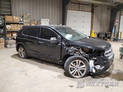 Czwarte zdjęcie samochodu z boku: 2015 FORD EDGE TITANIUM VIN:2FMTK4K90FBB98592 - miniatura