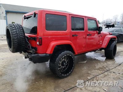 Trzecie zdjęcie samochodu z tyłu: 2012 JEEP WRANGLER UNLIMITED SAHARA VIN:1C4BJWEG6CL113999 - miniatura