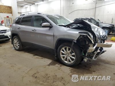 Czwarte zdjęcie samochodu z boku: 2016 JEEP CHEROKEE LIMITED VIN:1C4PJMDB2GW213358 - miniatura