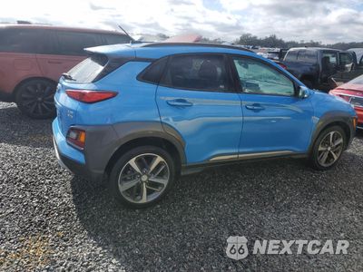 Trzecie zdjęcie samochodu z tyłu: 2018 HYUNDAI KONA LIMITED VIN:KM8K3CA59JU088502 - miniatura