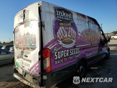 Trzecie zdjęcie samochodu z tyłu: 2017 FORD TRANSIT T-250 VIN:1FTYR3XG1HKB31516 - miniatura