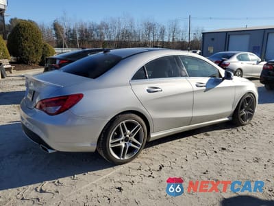 Trzecie zdjęcie samochodu z tyłu: 2016 MERCEDES-BENZ CLA 250 VIN:WDDSJ4EB1GN348691 - miniatura