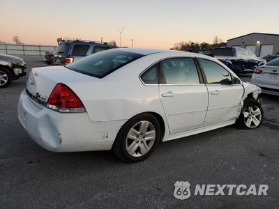 Trzecie zdjęcie samochodu z tyłu: 2011 CHEVROLET IMPALA LS VIN:2G1WF5EK8B1265362 - miniatura