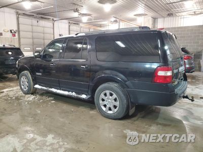 Drugie zdjęcie samochodu z przodu: 2008 FORD EXPEDITION EL LIMITED VIN:1FMFK19577LA08738 - miniatura