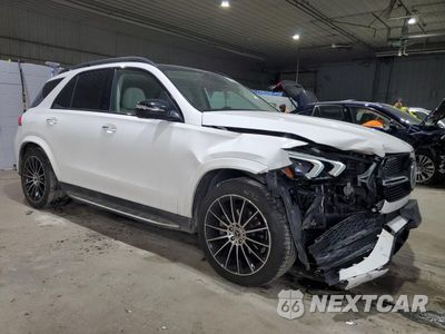 Czwarte zdjęcie samochodu z boku: 2022 MERCEDES-BENZ GLE 350 4MATIC VIN:4JGFB4KB2NA766884 - miniatura