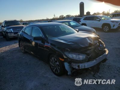 Czwarte zdjęcie samochodu z boku: 2017 HONDA CIVIC EX VIN:19XFC2F75HE011452 - miniatura