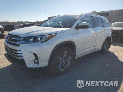2019 TOYOTA HIGHLANDER LIMITED 5TDDZRFH7KS704432 - główne zdjęcie licytacji z USA - miniatura