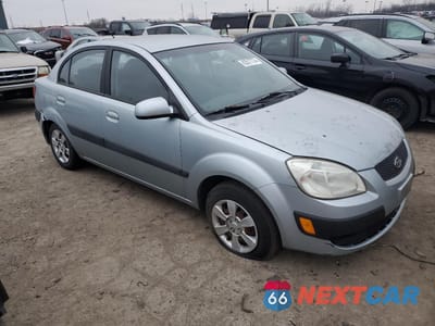 Czwarte zdjęcie samochodu z boku: 2007 KIA RIO BASE VIN:KNADE123076278885 - miniatura