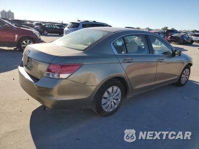 Trzecie zdjęcie samochodu z tyłu: 2008 HONDA ACCORD LX VIN:1HGCP263X8A035643 - miniatura