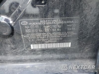 Zdjęcie 14 z 14 samochodu: 2011 HYUNDAI ELANTRA GLS VIN:5NPDH4AE5BH060244 - miniatura