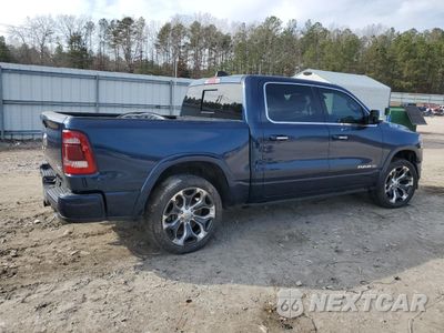 Trzecie zdjęcie samochodu z tyłu: 2020 RAM 1500 LONGHORN VIN:1C6SRFKT5LN137751 - miniatura