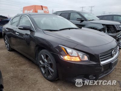 Czwarte zdjęcie samochodu z boku: 2014 NISSAN MAXIMA S VIN:1N4AA5AP8EC447889 - miniatura