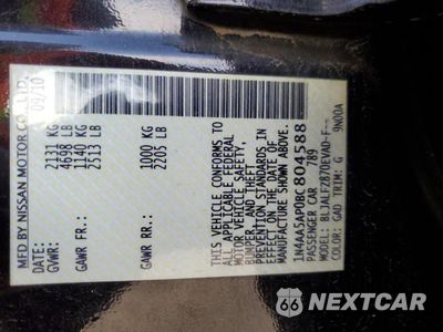 Zdjęcie 12 z 12 samochodu: 2011 NISSAN MAXIMA S VIN:1N4AA5AP0BC804588 - miniatura
