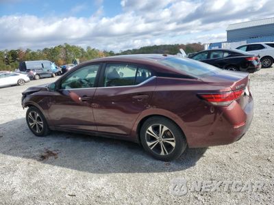 Drugie zdjęcie samochodu z przodu: 2022 NISSAN SENTRA SV VIN:3N1AB8CV8NY217882 - miniatura