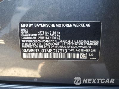 Zdjęcie 14 z 14 samochodu: 2022 BMW 330XI VIN:3MW5R7J01M8C17973 - miniatura