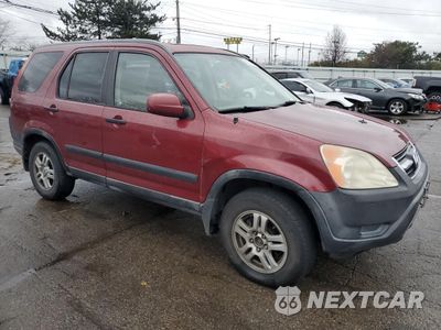 Czwarte zdjęcie samochodu z boku: 2002 HONDA CR-V EX VIN:JHLRD78812C013049 - miniatura