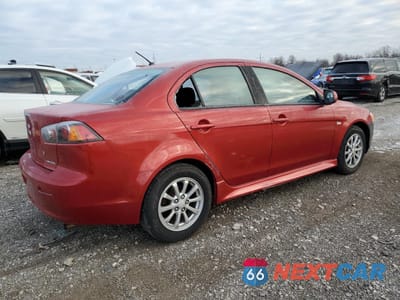 Trzecie zdjęcie samochodu z tyłu: 2011 MITSUBISHI LANCER ES/ES SPORT VIN:JA32U2FU0BU004031 - miniatura