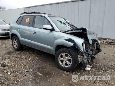 Czwarte zdjęcie samochodu z boku: 2009 HYUNDAI TUCSON SE VIN:KM8JN12B39U933919 - miniatura
