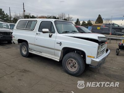 Czwarte zdjęcie samochodu z boku: 1987 CHEVROLET BLAZER V10 VIN:1GNEV18K5HF172897 - miniatura
