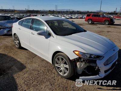 Czwarte zdjęcie samochodu z boku: 2014 FORD FUSION SE VIN:3FA6P0HD7ER242360 - miniatura