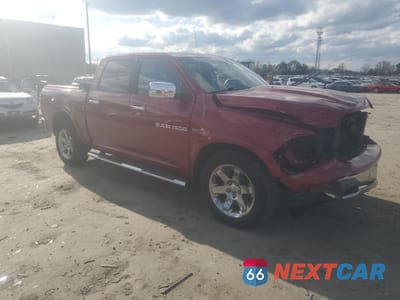 Czwarte zdjęcie samochodu z boku: 2012 DODGE RAM 1500 LARAMIE VIN:1C6RD7NT3CS272226 - miniatura