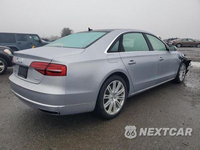 Trzecie zdjęcie samochodu z tyłu: 2016 AUDI A8 L QUATTRO VIN:WAU34AFD2GN015787 - miniatura