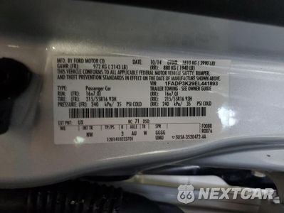 Zdjęcie 14 z 14 samochodu: 2014 FORD FOCUS SE VIN:1FADP3K29EL441893 - miniatura