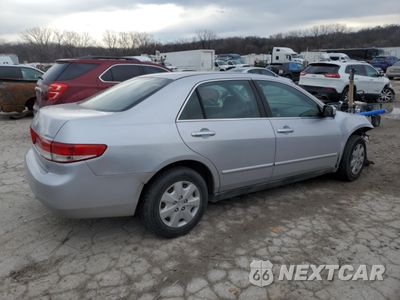 Trzecie zdjęcie samochodu z tyłu: 2004 HONDA ACCORD LX VIN:1HGCM563X4A033864 - miniatura