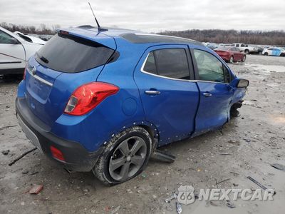 Trzecie zdjęcie samochodu z tyłu: 2014 BUICK ENCORE CONVENIENCE VIN:KL4CJBSB4EB525721 - miniatura